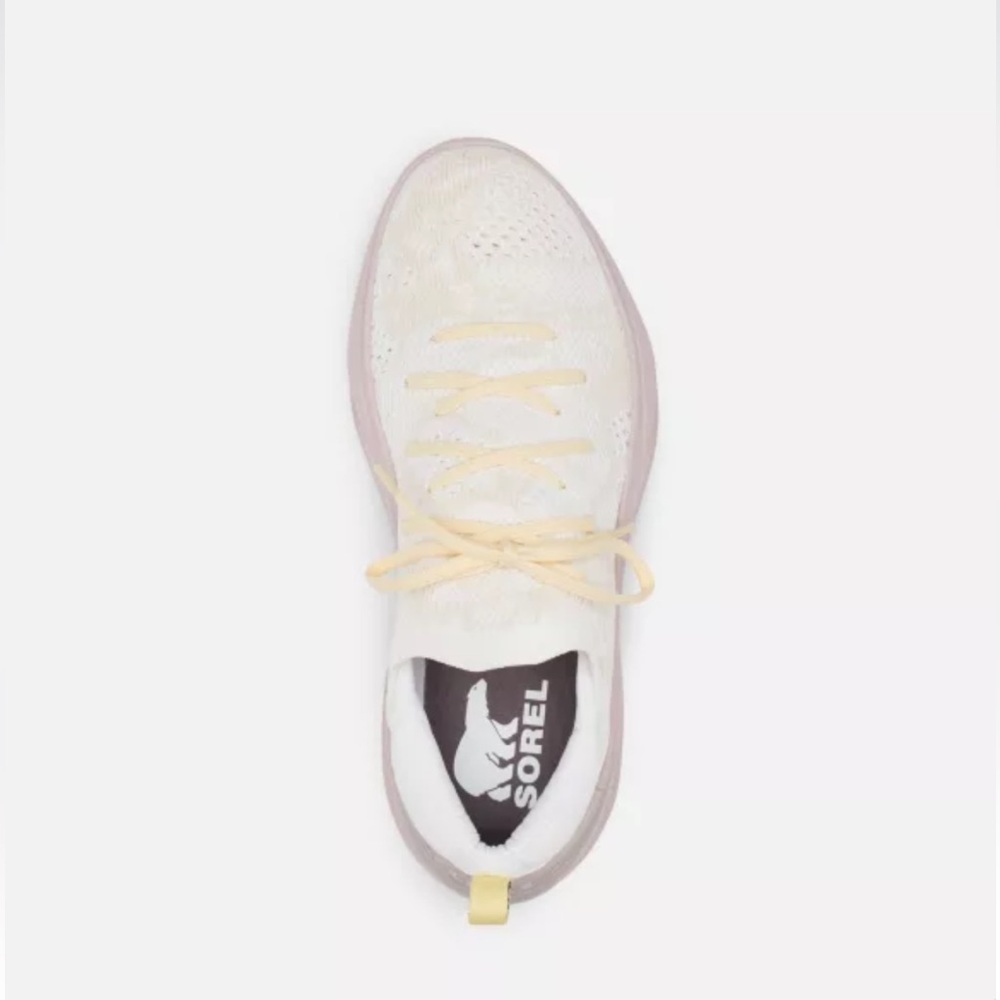 Sorel Women’s Explorer Blitz Stride Lace Sneaker Sea Salt, Vapor size  9 - Picture 4 of 11